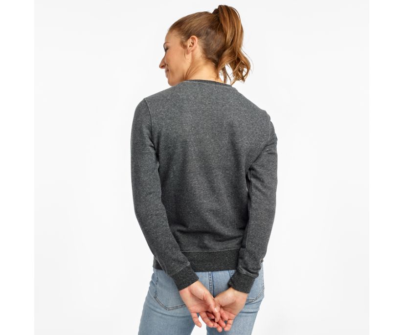 Saucony Rested Crewneck Skjorta Dam Svarta | Sverige 485UZG